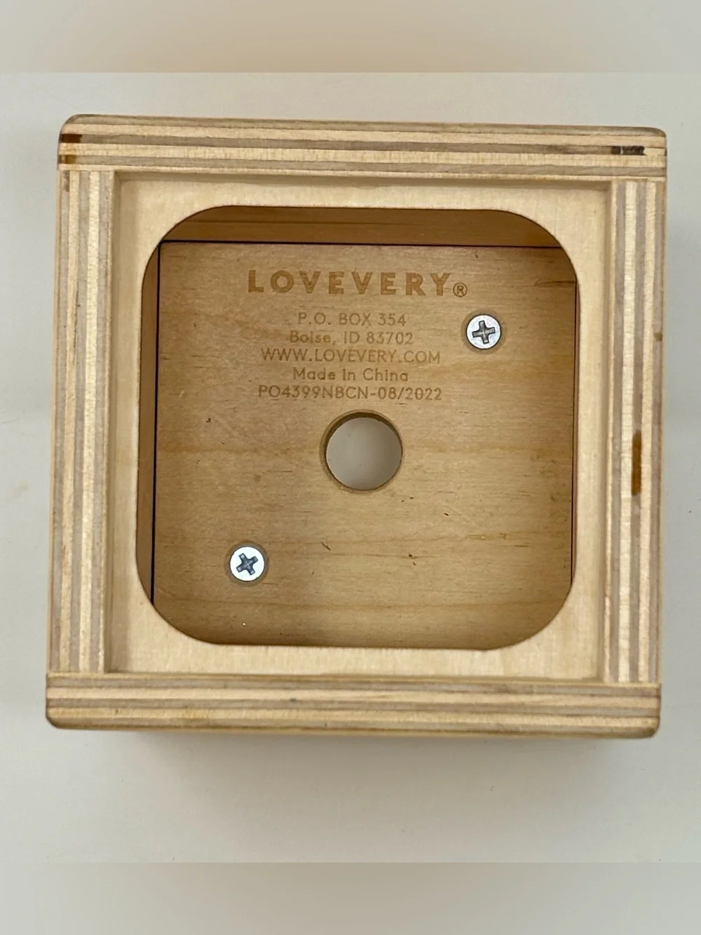 Lovevery Coin Bank Carrot Drop Box Wooden Learning Toy Montessori Babbler Kit